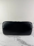 ALEXANDER MCQUEEN Black Calfskin Quilted Small The Bow Shoulder/Crossbody Bag