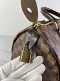 Louis Vuitton Speedy 30 Damier Ebene