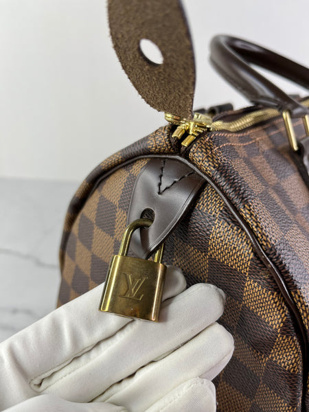 Louis Vuitton Speedy 30 Damier Ebene