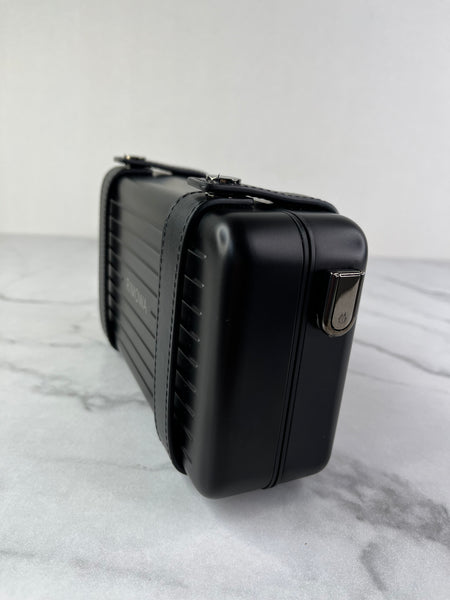 RIMOWA Black PERSONAL ALUMINUM Crossbody/Shoulder Bag