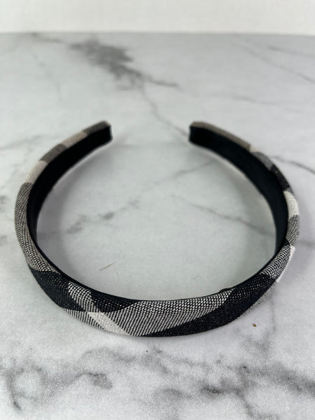 Burberry Nova Check Glitter Headband