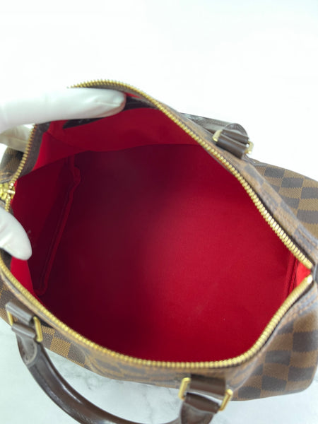 Louis Vuitton Speedy 30 Damier Ebene