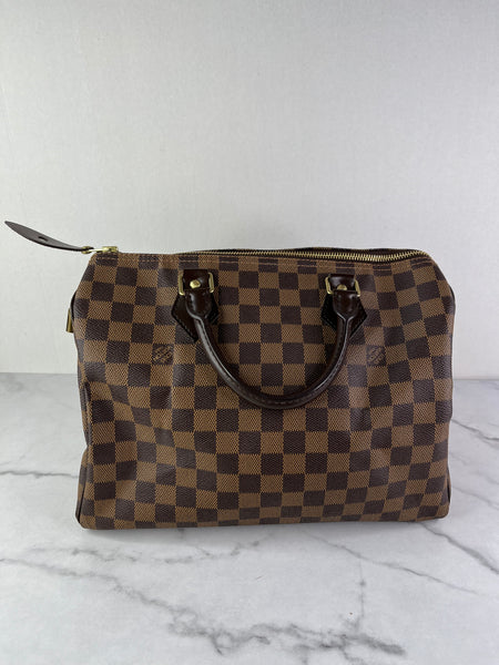 Louis Vuitton Speedy 30 Damier Ebene