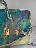 Louis Vuitton PVC Monogram Keepall Bandouliere 50 Iridescent Prism