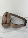 Gucci Dusty Pink GG Marmont matelassé leather belt bag