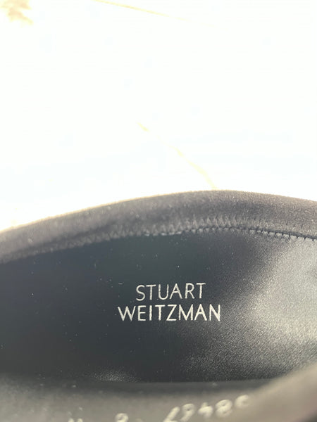 Stuart Weitzman Black Suede Hiline Over The Knee Boots Size 6