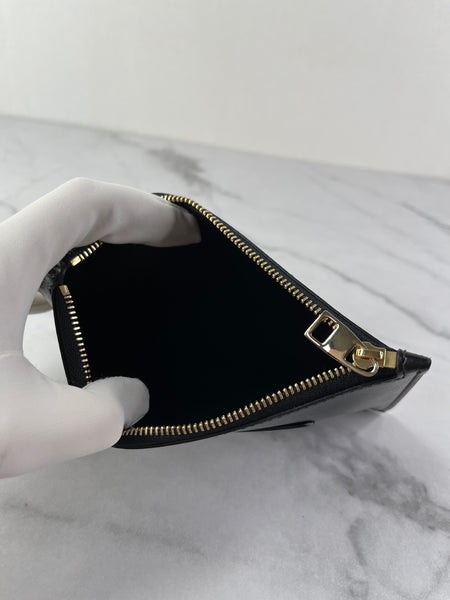 ALEXANDER MCQUEEN Black Calfskin Quilted Small The Bow Shoulder/Crossbody Bag