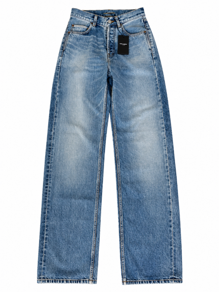 SAINT LAURENT High-rise wide-leg jeans Size 27