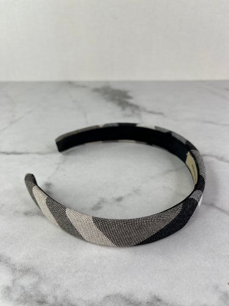 Burberry Nova Check Glitter Headband