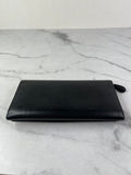 Balenciaga Black Arena Lambskin Giant 12 Silver Continental Wallet