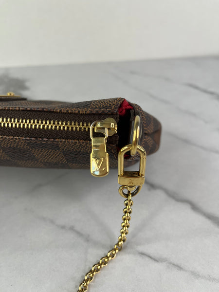 Louis Vuitton Damier Ebene Eva Crossbody/Shoulder Bag