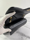 Chanel Small Black Caviar Classic Double Flap Bag