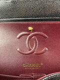 Chanel Small Black Caviar Classic Double Flap Bag