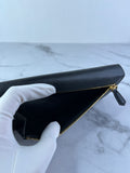Prada Black Saffiano Flap Wallet