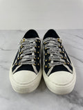 Christian Dior Walk’N’Dior Black Canvas Sneakers Size 37.5