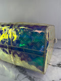 Louis Vuitton PVC Monogram Keepall Bandouliere 50 Iridescent Prism