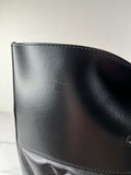 ALEXANDER MCQUEEN Black Calfskin Quilted Small The Bow Shoulder/Crossbody Bag