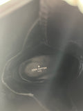 Louis Vuitton Black Monogram Laureate Platform Desert Boots Size 37