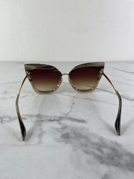 DITA STORMY Brown/Gold Sunglasses