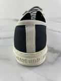 Christian Dior Walk’N’Dior Black Canvas Sneakers Size 37.5