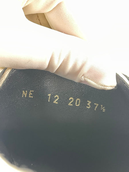 Christian Dior Walk’N’Dior Black Canvas Sneakers Size 37.5