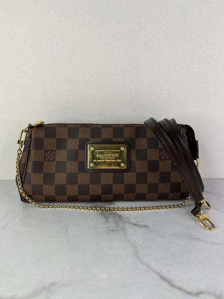 Louis Vuitton Damier Ebene Eva Crossbody/Shoulder Bag