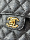 Chanel Small Black Caviar Classic Double Flap Bag
