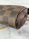 Louis Vuitton Damier Ebene Eva Crossbody/Shoulder Bag