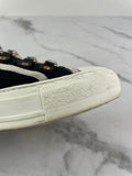 Christian Dior Walk’N’Dior Black Canvas Sneakers Size 37.5
