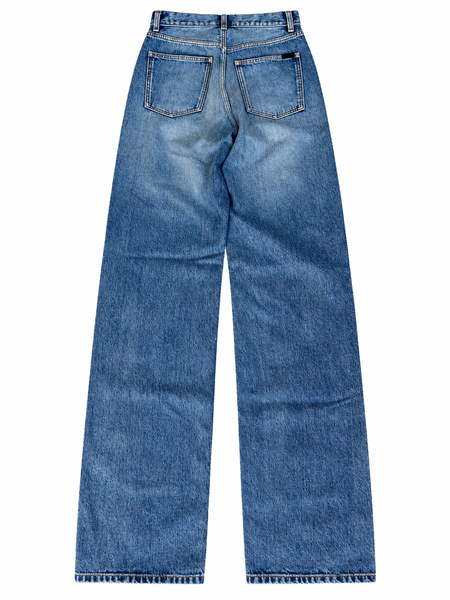 SAINT LAURENT High-rise wide-leg jeans Size 27