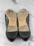 Jimmy Choo Black Patent Romy Flats Size 37