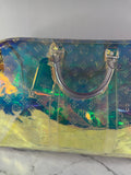 Louis Vuitton PVC Monogram Keepall Bandouliere 50 Iridescent Prism