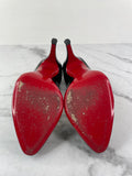 CHRISTIAN LOUBOUTIN Black Patent Pumps Size 36.5