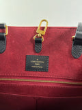 Louis Vuitton Black/Beige Monogram Empreinte Leather OnTheGo MM Shoulder Bag