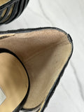 Jimmy Choo Black Patent Romy Flats Size 37