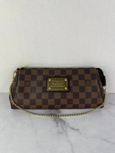 Louis Vuitton Damier Ebene Eva Crossbody/Shoulder Bag
