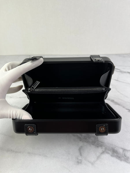 RIMOWA Black PERSONAL ALUMINUM Crossbody/Shoulder Bag