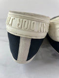 Christian Dior Walk’N’Dior Black Canvas Sneakers Size 37.5