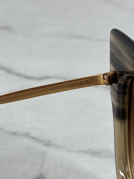 DITA STORMY Brown/Gold Sunglasses