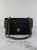 Chanel Small Black Caviar Classic Double Flap Bag