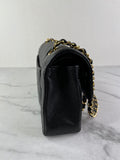Chanel Small Black Caviar Classic Double Flap Bag