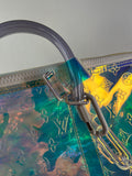 Louis Vuitton PVC Monogram Keepall Bandouliere 50 Iridescent Prism