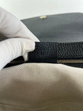Gucci Black Pebbled Leather Soho Chain Flap Shoulder Bag