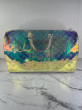 Louis Vuitton PVC Monogram Keepall Bandouliere 50 Iridescent Prism