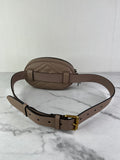 Gucci Dusty Pink GG Marmont matelassé leather belt bag