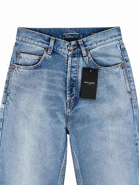 SAINT LAURENT High-rise wide-leg jeans Size 27