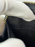 Prada Black Saffiano Zip Wallet