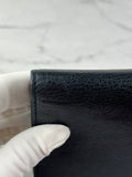 Balenciaga Black Arena Lambskin Giant 12 Silver Continental Wallet