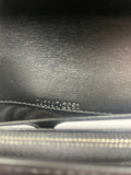 GUCCI Black GG logo-plaque continental leather wallet
