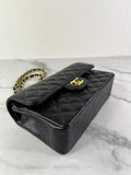Chanel Small Black Caviar Classic Double Flap Bag